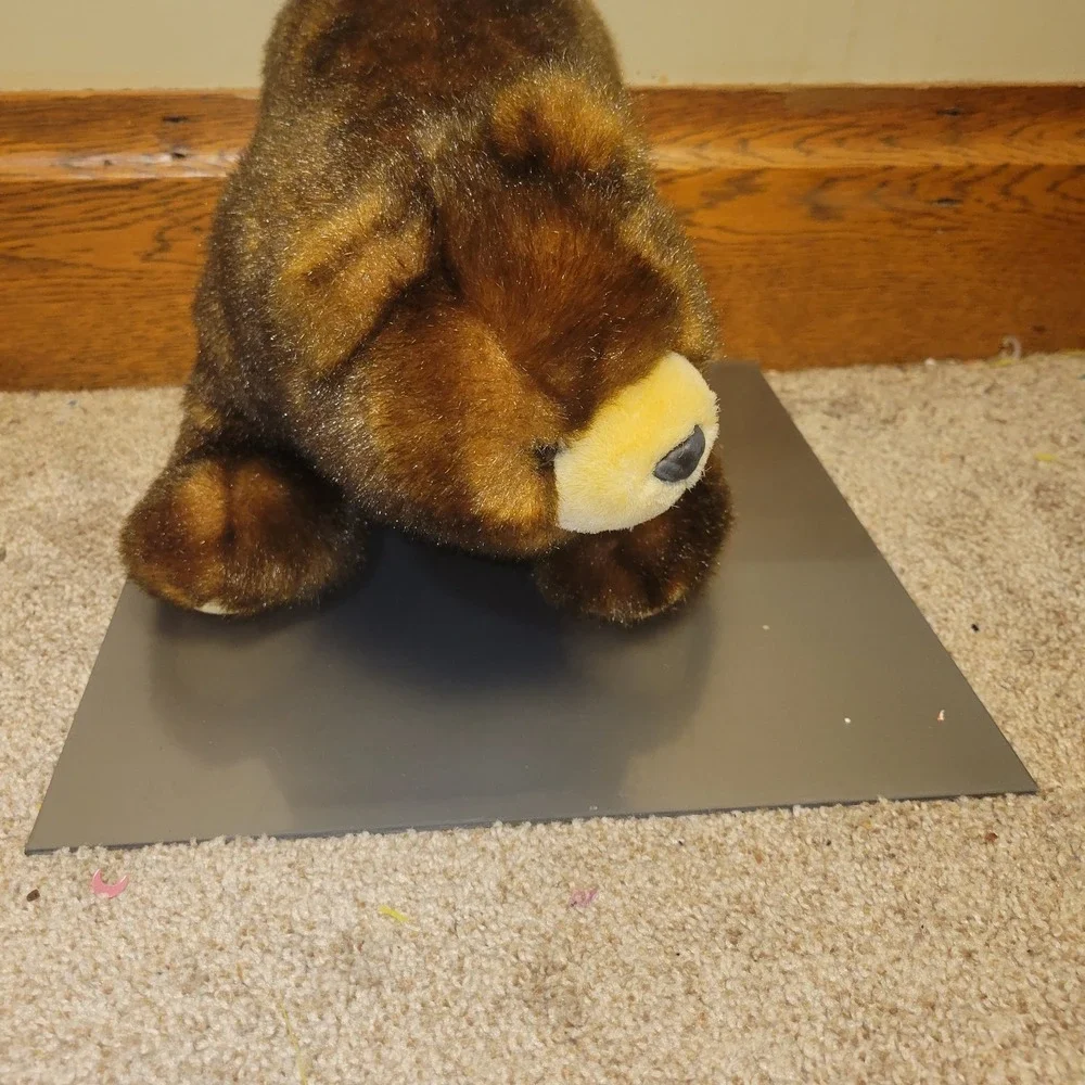 SKM Brown Bear‎ Plush Stuffed Animal Realistic Standing Bear 12